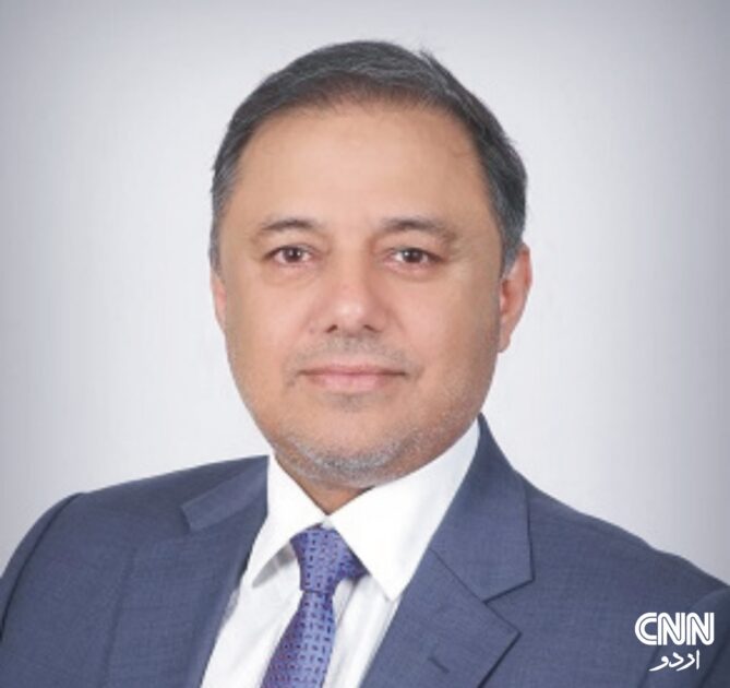 احمد عظیم علوی، سائٹ ایسوسی ایشن کے صدر، کراچی میں بجلی کے زائد نرخوں پر تشویش کا اظہار کرتے ہوئے۔