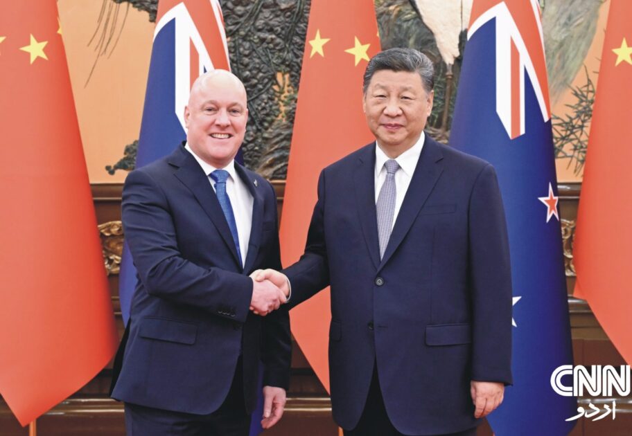 President Xi Jinping Meets New Zealand Prime Minister Christopher Luxon in Beijing