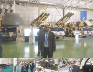 Iranian-made drones, missiles, radar systems, and helicopters displayed during an official military tour in