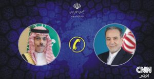 Saudi Foreign Minister Faisal bin Farhan and Iranian Foreign Minister Seyyed Abbas Araghchi in a phone call following Israeli attacks on Iran